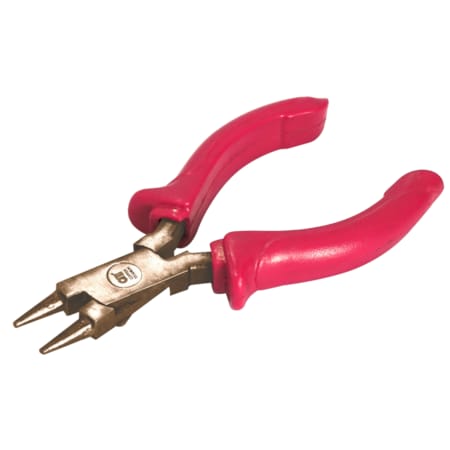 QTi Non Sparking, Non Magnetic Round Nose Pliers - 8/200 Mm